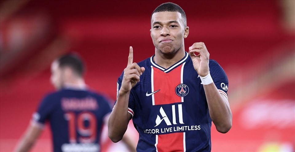 Mbappe sẽ là người của Real Madrid trong 2 tháng tới? Ảnh: Ligue-1.