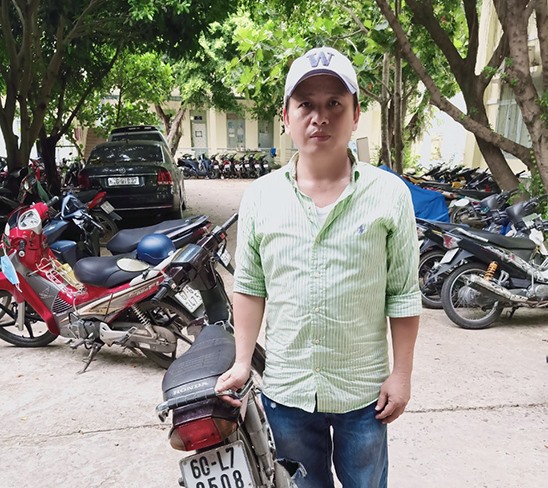 Nguyễn Minh Tài, đối tượng nghiện game bắn cá. Ảnh: VT