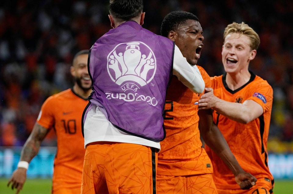 Tuyển Hà Lan ghi ít nhất 2 bàn/trận ở 9 trận gần đây nhất. Ảnh: AFP.