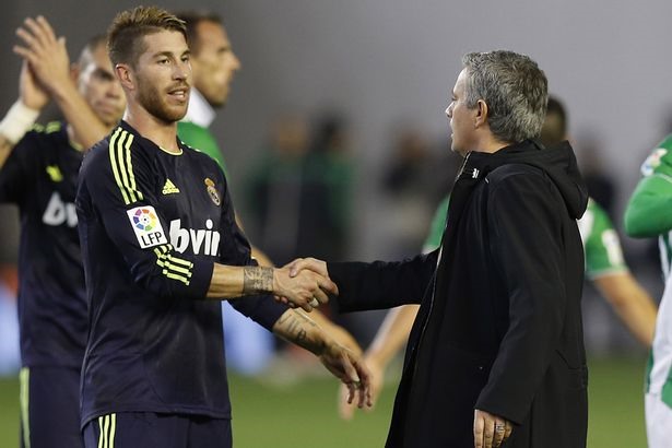 Sergio Ramos có muốn tái hợp với Jose Mourinho? Ảnh: La Liga