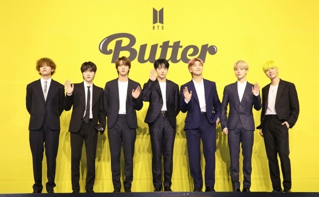 BTS tiếp tục thành công với  “Butter”. Ảnh: Xinhua