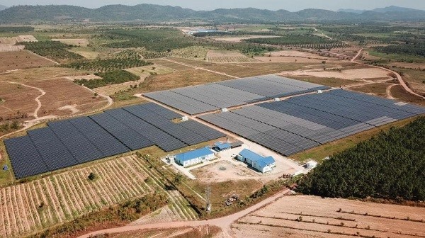 Đắk Lắk có khí hậu ôn hòa, ít gặp mưa bão nên được nhiều nhà đầu tư lớn chọn phát triển điện năng lượng mặt trời. Ảnh: B.T