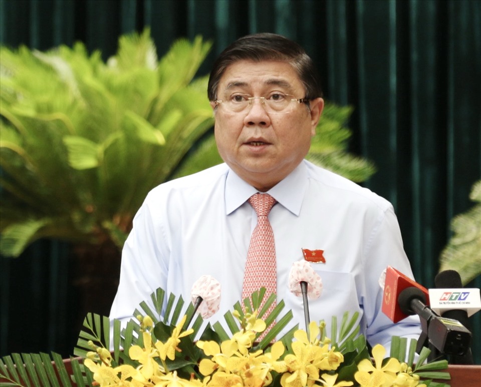 Chủ tịch UBND TPHCM Nguyễn Thành Phong.  Ảnh: Long Hồ