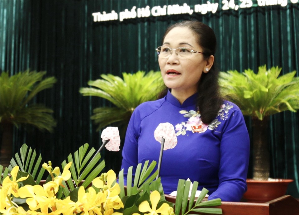 Chủ tịch HĐND TPHCM Nguyễn Thị Lệ.  Ảnh: Long Hồ