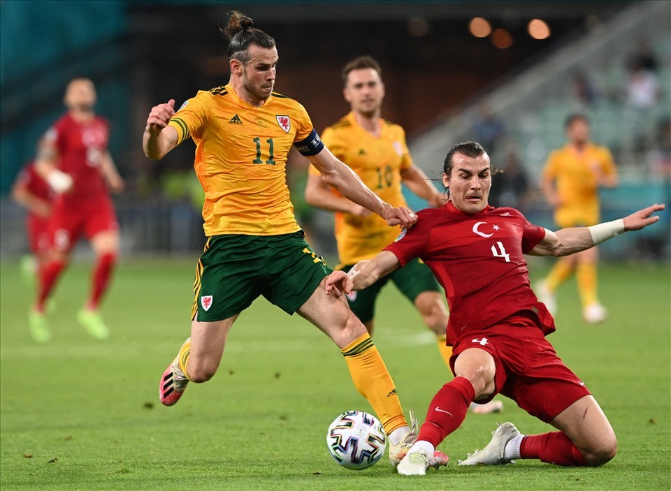 Tuyển Xứ Wales phụ thuộc rất nhiều vào sự toả sáng của Gareth Bales. Ảnh: EURO 2020.