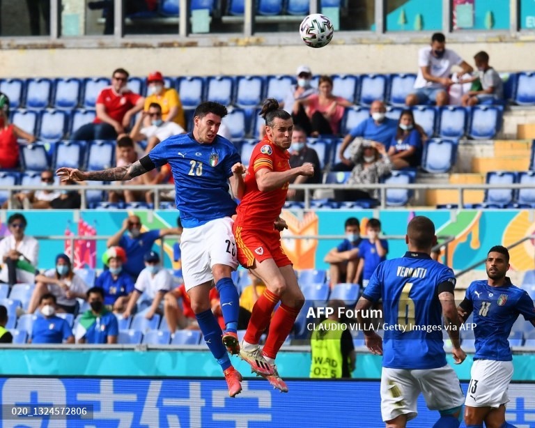 Gareth Bale vẫn chưa “nổ súng” tại EURO 2020. Ảnh: AFP