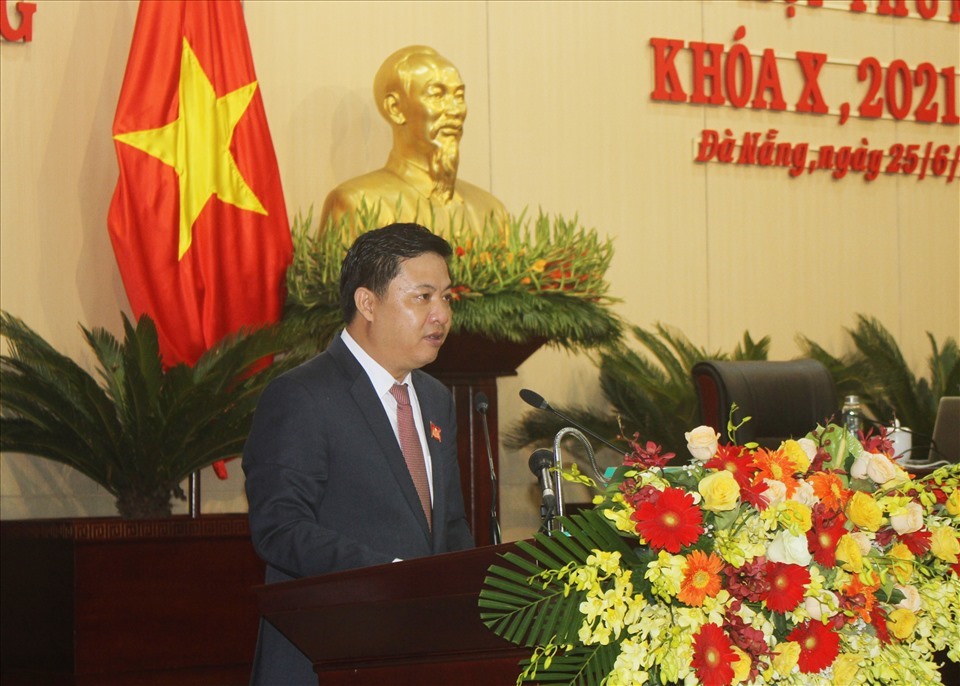 Ông Lương Nguyễn Minh Triết được bầu làm Chủ tịch HĐND TP.Đà Nẵng. Ảnh Thuỳ Trang