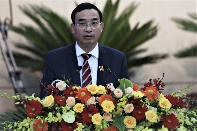 Ông Lê Trung Chinh tái đắc cử Chủ tịch UBND TP Đà Nẵng. Ảnh TT