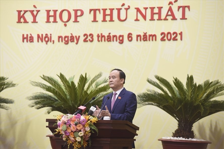 Ông Nguyễn Ngọc Tuấn - Chủ tịch HĐND thành phố Hà Nội nhiệm kỳ 2021-2026. Ảnh: PV