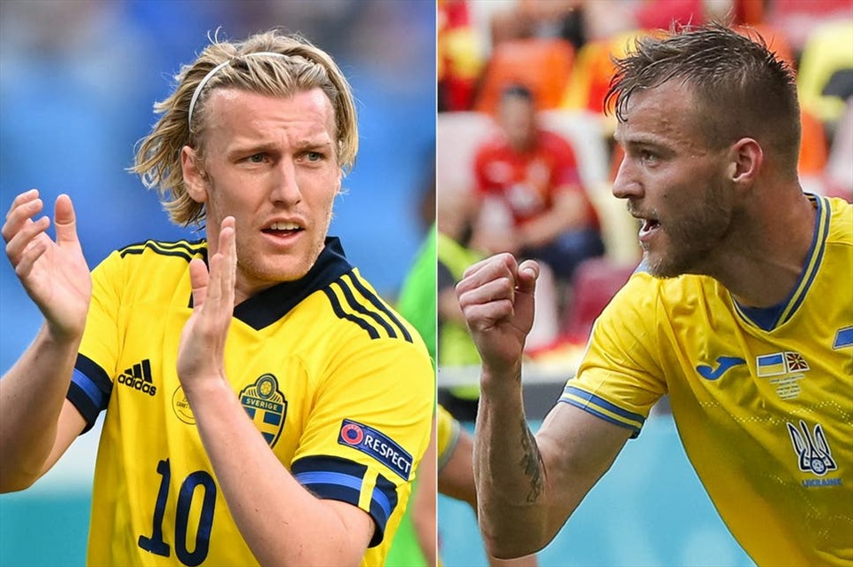 Ukraine có thể tạo bất ngờ trước Thuỵ Điển. Ảnh: AFP