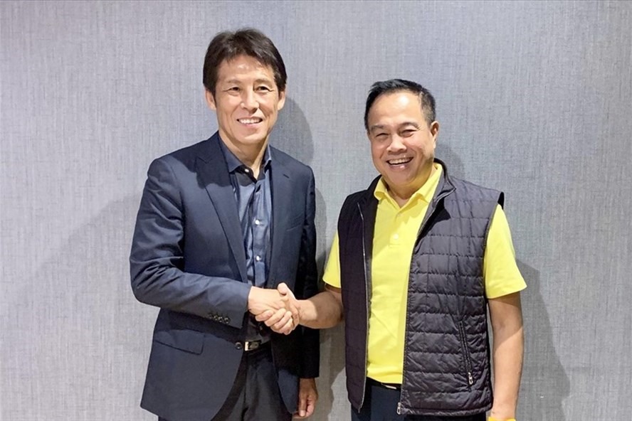 Liên đoàn bóng đá Thái Lan chấm dứt hợp đồng với huấn luyện viên Nishino. Ảnh: Bangkok Post