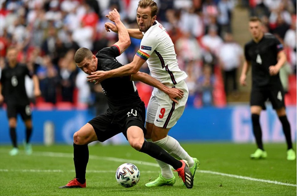 Đội tuyển Anh và Đức đã tạo ra thế trận giằng co trong phần lớn thời gian trận đấu. Ảnh: UEFA