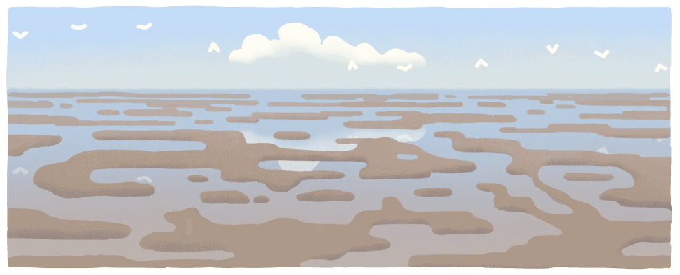 Google Doodle ngày 30.6 tôn vinh Biển Wadden