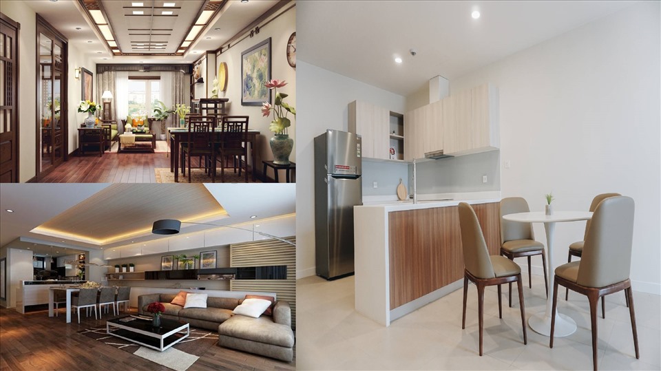 Chọn đồ nội thất bằng gỗ thích hợp với căn hộ chung sẽ giúp không gian sống thoáng rộng, sang trọng, tiết kiệm chi phí... Đồ họa: M.H