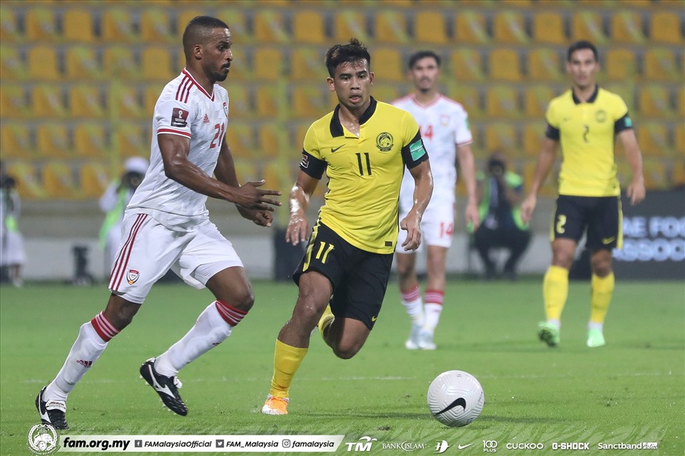 Malaysia vẫn còn cơ hội lọt vào vòng loại thứ 3 World Cup 2022. Ảnh: FAM