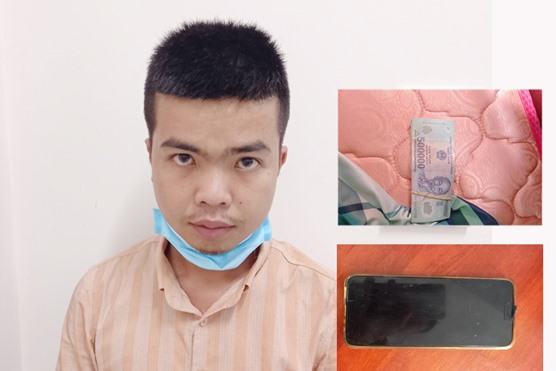 Đối tượng Võ Văn Thật (24 tuổi, thị trấn Long Thành, huyện Duyên Hải).