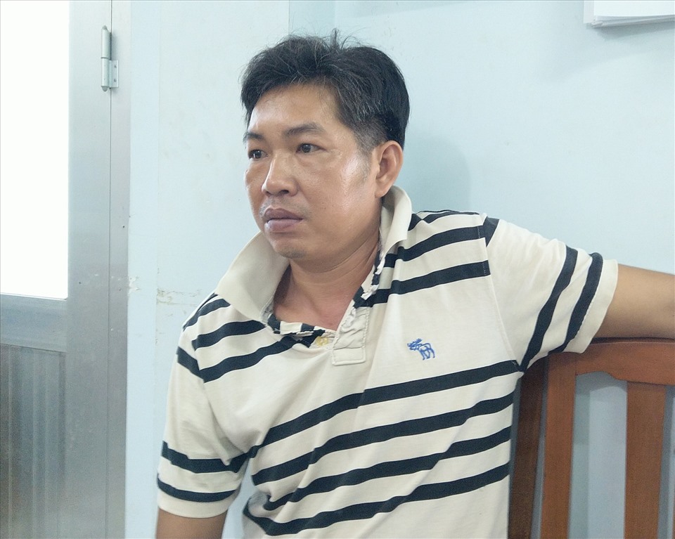 Đối tượng Huỳnh Thanh Nhàn, nghi phạm trong vụ án xác chết có nhiều vết đâm. Ảnh: NT