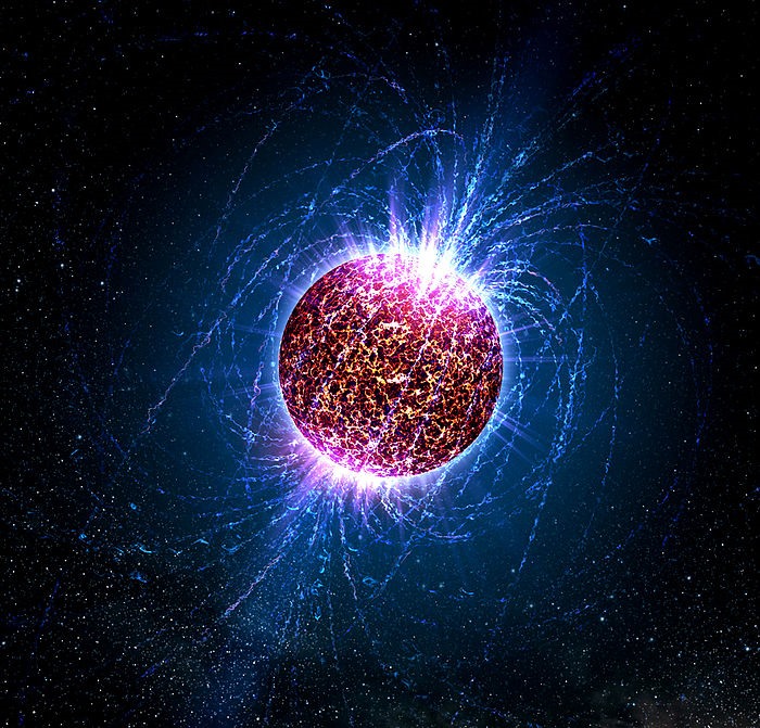 Sao neutron. Ảnh: Wiki