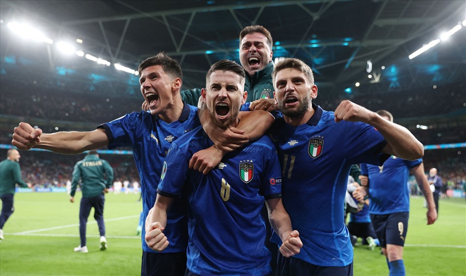 Italia đã cho thấy một sức mạnh tập thể ở EURO 2020. Ảnh: UEFA