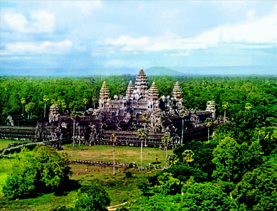 Toàn cảnh Angkor Wat.