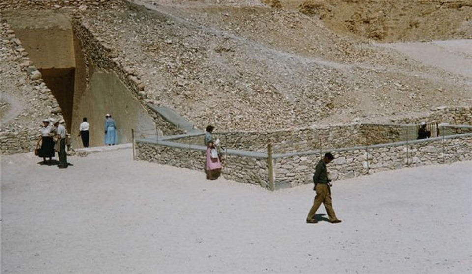 Lăng Pharaoh Tutkhanumim ở Thung lũng các vị Vua. Ảnh chụp màn hình