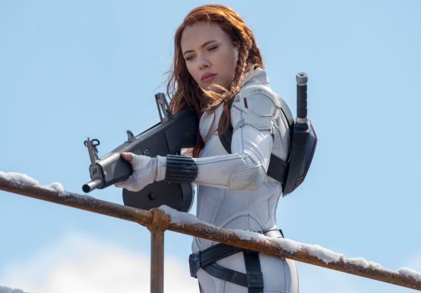 Scarlett Johansson đảm nhận vai nữ chính Natasha Romanoff trong phim “Black Widow“. Ảnh: Xinhua