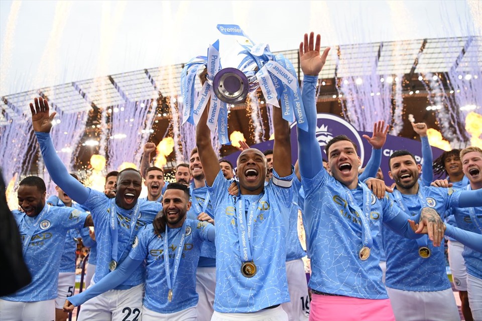 Man City là đội mạnh tại Anh nhiều năm nay. Ảnh: Premier League.