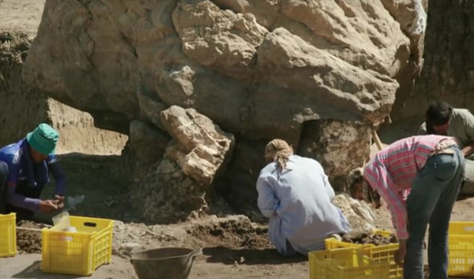Các cuộc khai quật khảo cổ kéo dài 15 năm. Ảnh chụp màn hình