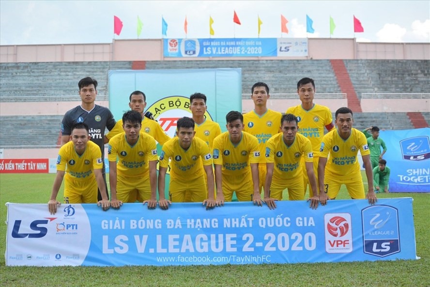 Câu lạc bộ Tây Ninh bỏ giải hạng Nhất 2021 vì không đủ kinh phí, điều đó khiến kế hoạch cấu trúc các giải hạng dưới của bóng đá Việt Nam bị ảnh hưởng. Ảnh: VPF.