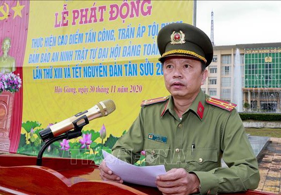 Thượng tá Huỳnh Việt Hoà. Ảnh: TTXVN