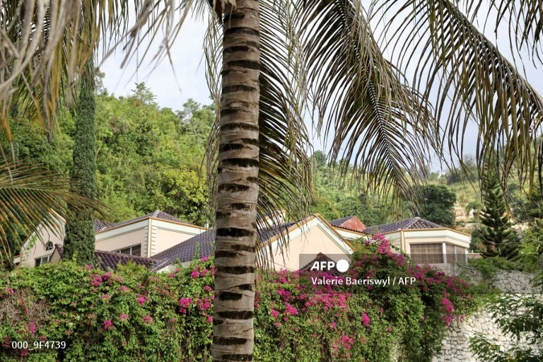 Quang canh dinh thự của Tổng thống Moise. Ảnh: AFP