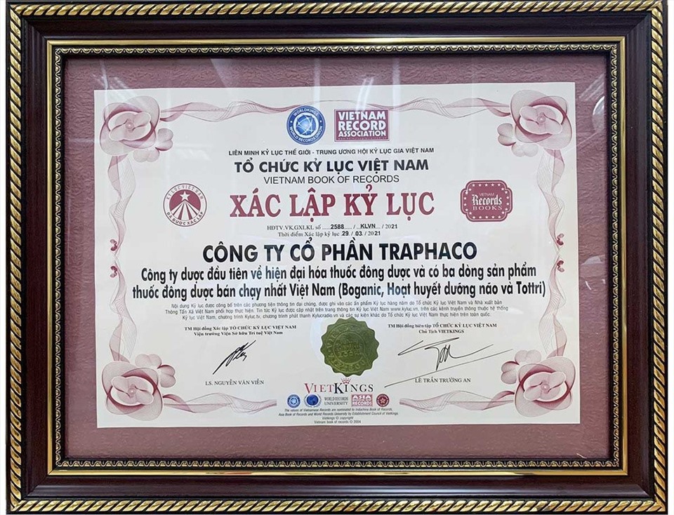 Tottri lập Kỷ lục là thuốc điều trị trĩ bán chạy nhất Việt Nam (năm 2021).