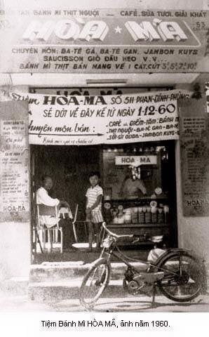 Tiệm bánh mỳ đầu tiên của người Việt ở Sài Gòn. Ảnh: Tường Minh