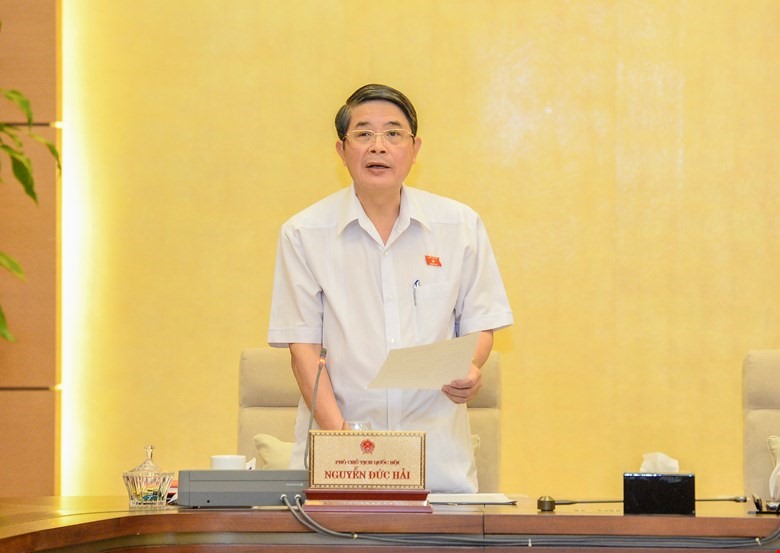 Uỷ viên Trung ương Đảng, Phó Chủ tịch Quốc hội Nguyễn Đức Hải. Ảnh QH