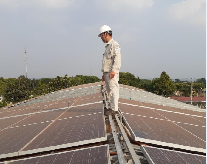 Ở Đắk Lắk đang có hàng loạt dự án điện mặt trời được xây dựng trái phép, thiếu các giấy tờ, thủ tục pháp lý liên quan. Ảnh minh họa: B.T