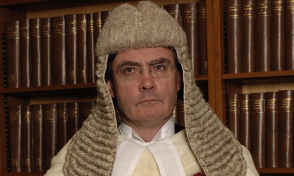 Sir Julian Flaux được mệnh danh là “Người đàn ông của công lý” tại Anh. Ảnh: AFP.