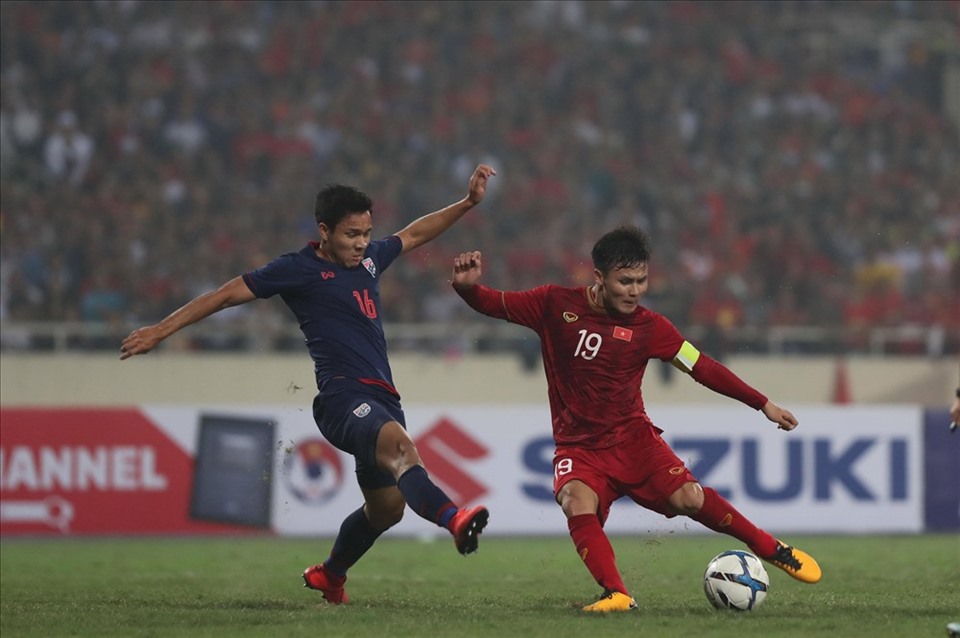 Thái Lan muốn soán ngôi đội tuyển Việt Nam ở AFF Cup 2020. Ảnh: T.L