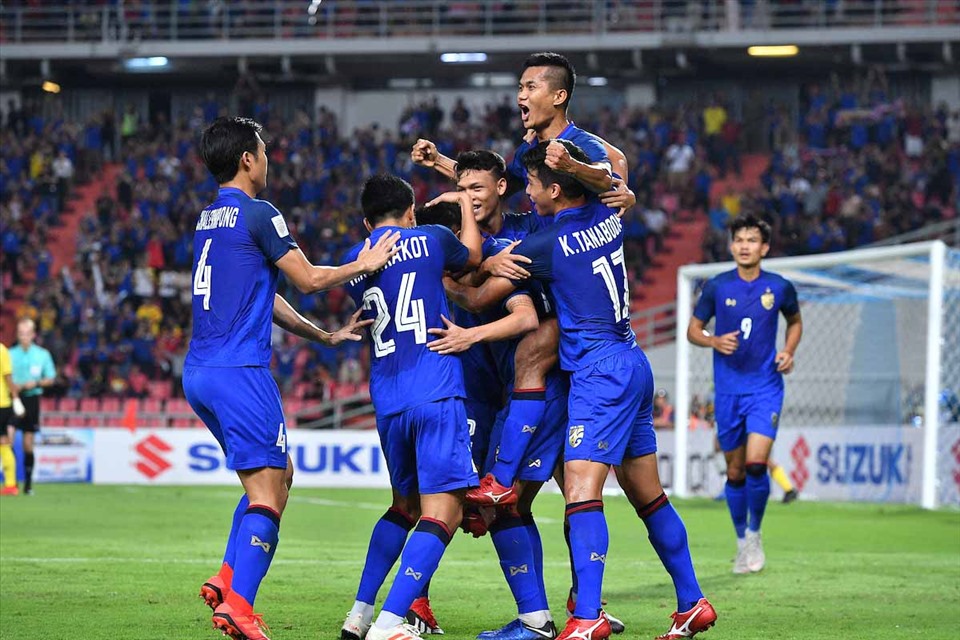 Thất bại tại AFF Cup 2020 là khởi nguồn cho sự suy giảm vị thế của bóng đá Thái Lan trong khu vực Đông Nam Á. Ảnh: AFF