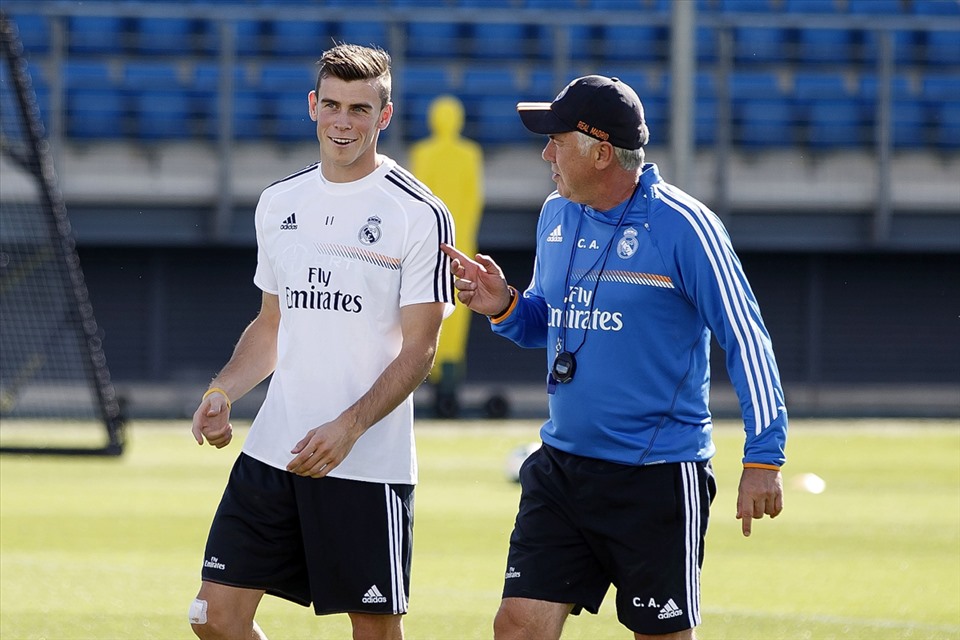 Bale và Ancelotti sẽ vì nhau lần cuối này. Ảnh: La Liga.
