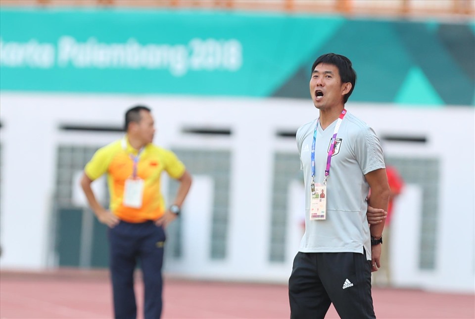Huấn luyện viên Moriyasu Hajime hiện đang dẫn dắt đội tuyển Nhật Bản đang bất phân thắng bại với ông Park Hang-seo. Ảnh: Đ.Đ