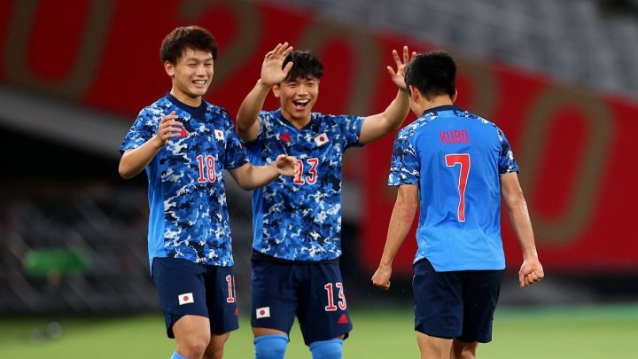 U23 Nhật Bản đang có phong độ rất ổn định và có lợi thế thi đấu trên sân nhà. Ảnh: AFP.