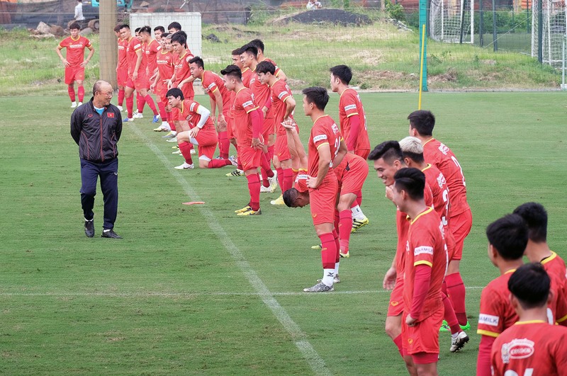 Sau khi hoàn thành thời gian cách ly, huấn luyện viên Park Hang-seo sẽ chuẩn bị bắt tay vào công việc. Ảnh: VFF