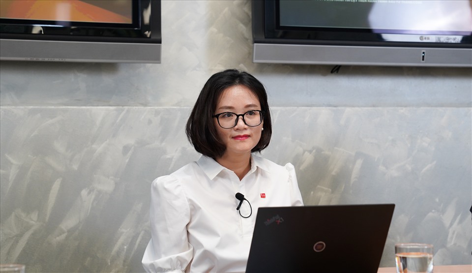 Bà Hoàng Việt Phương – Giám đốc Trung tâm Phân tích và Tư vấn Đầu tư – CTCP Chứng khoán SSI. Ảnh SSI