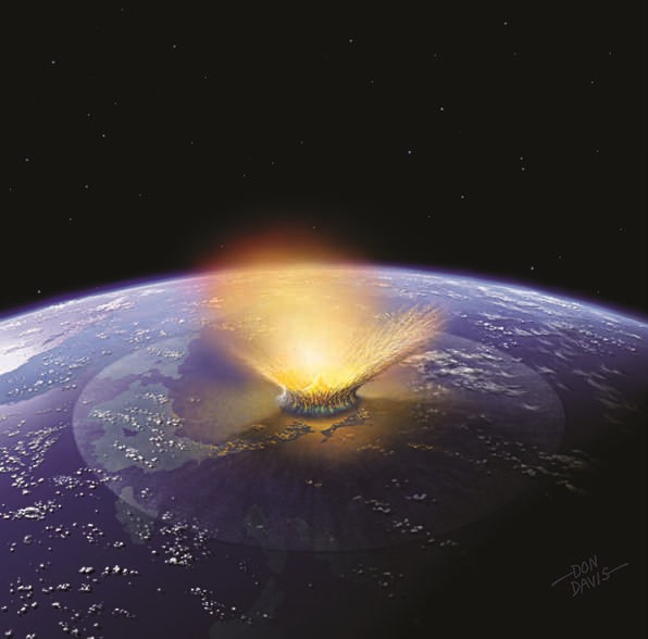Tiểu hành tinh va vào Trái đất 66 triệu năm trước có nguồn gốc từ vùng vành đai vốn được xem là an toàn. Ảnh: Viện Nghiên cứu Tây Nam