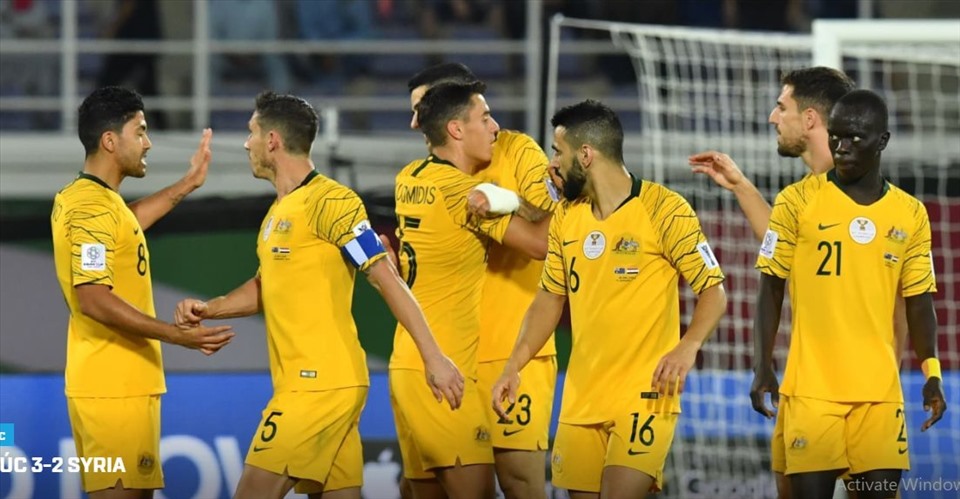 Tuyển Australia từng vượt qua Syria ở trận play-off khu vực Châu Á trước khi thắng Honduras để dự World Cup năm 2018. Ảnh: AFC.