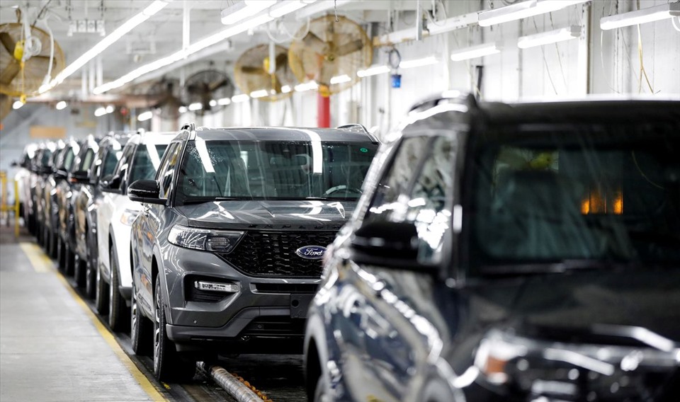 Nhà máy lắp ráp của Ford ở Chicago, Illinois, Hoa Kỳ. Ảnh nguồn: Reuters.