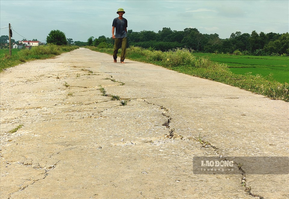 Nhiều năm nay, tuyến đê sông Cầu Chày dài khoảng 5km qua địa bàn 2 xã Thiệu Long và Thiệu Giang (huyện Thiệu Hóa, Thanh Hóa) bị lún nứt nghiêm trọng. Tuy nhiên, đến này vẫn chưa được sửa sang.