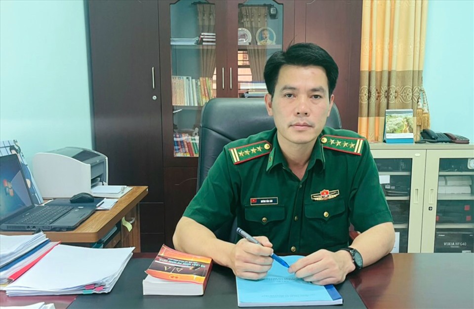 Đại tá Huỳnh Văn Sáu, Trưởng Phòng Phòng, chống ma tuý và tội phạm, BĐBP tỉnh Hà Giang trực tiếp chỉ đạo Ban chuyên án HG 421p.