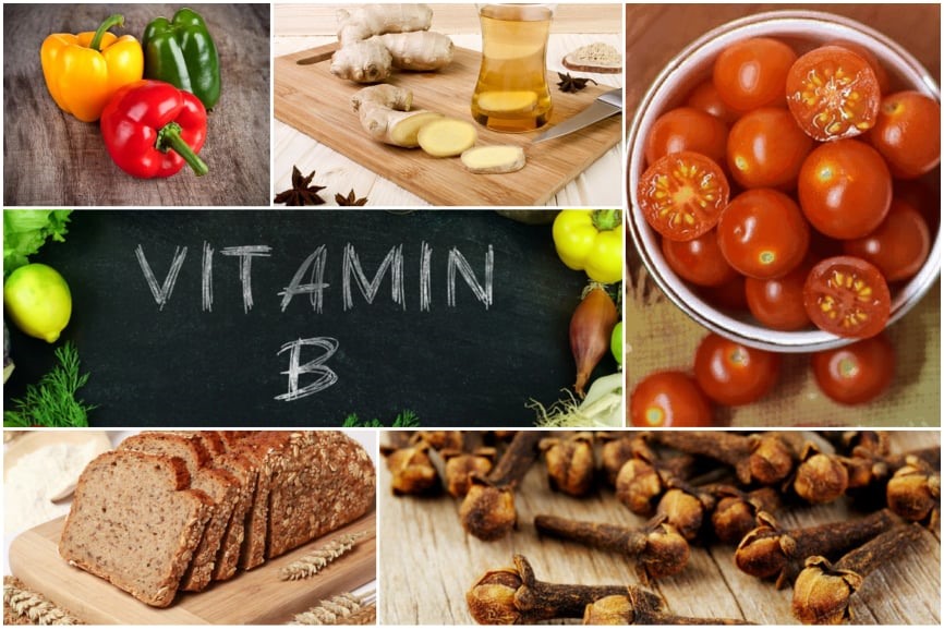 thực phẩm giàu vitamin B4