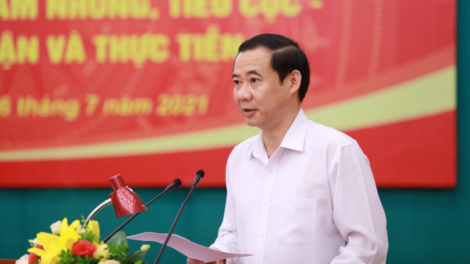 Ông Nguyễn Thái Học - Phó Trưởng Ban Nội chính Trung ương. Ảnh KA